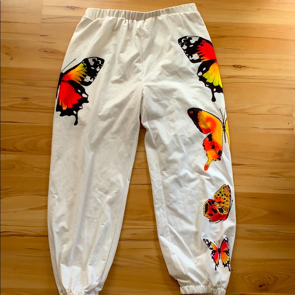 Shein Butterfly Pants